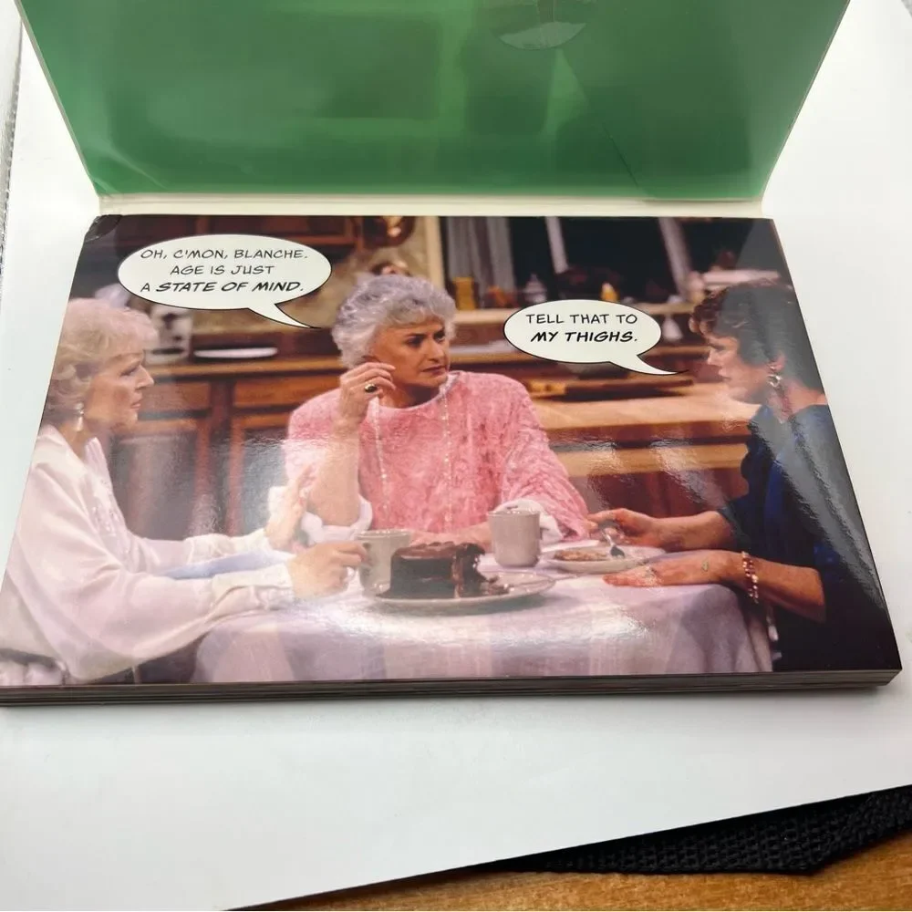 - Golden girls “postcard book‎ with puffy stickers